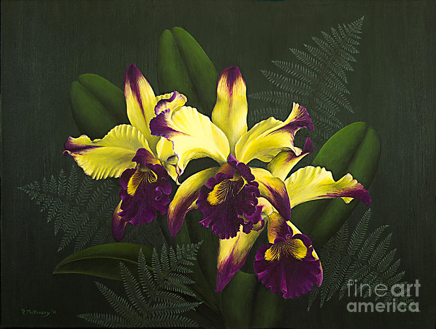 Flower Painting - Good as Gold by Peggy McKinsey