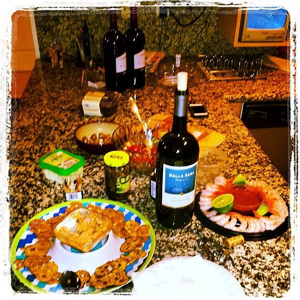 Good Friends Tapas And Wine! Photograph by Daniella Uribe