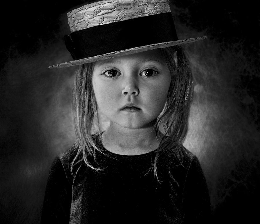 Black And White Photograph - Good Girl by Svetlana Melik-nubarova