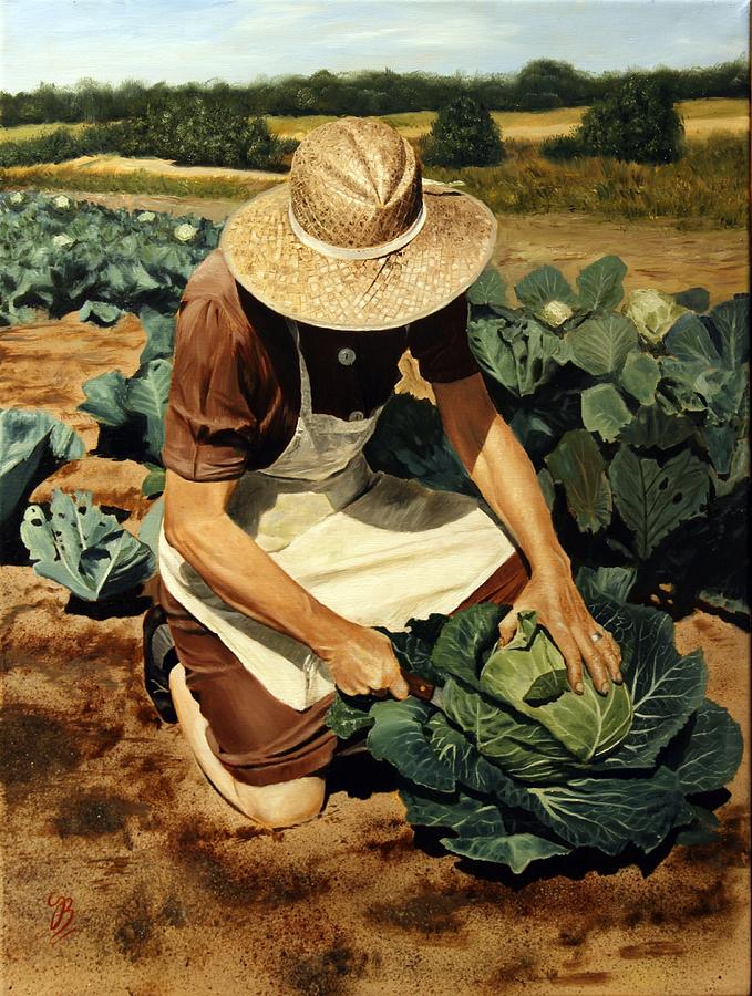 Good Harvest Painting by Glenn Beasley