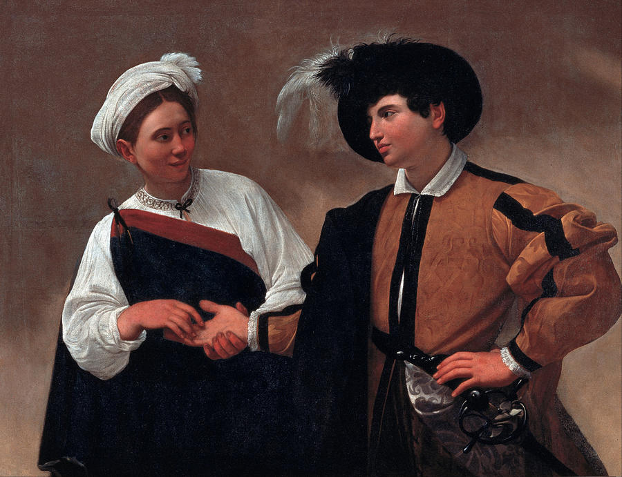 Caravaggio Painting - Good Luck by Caravaggio