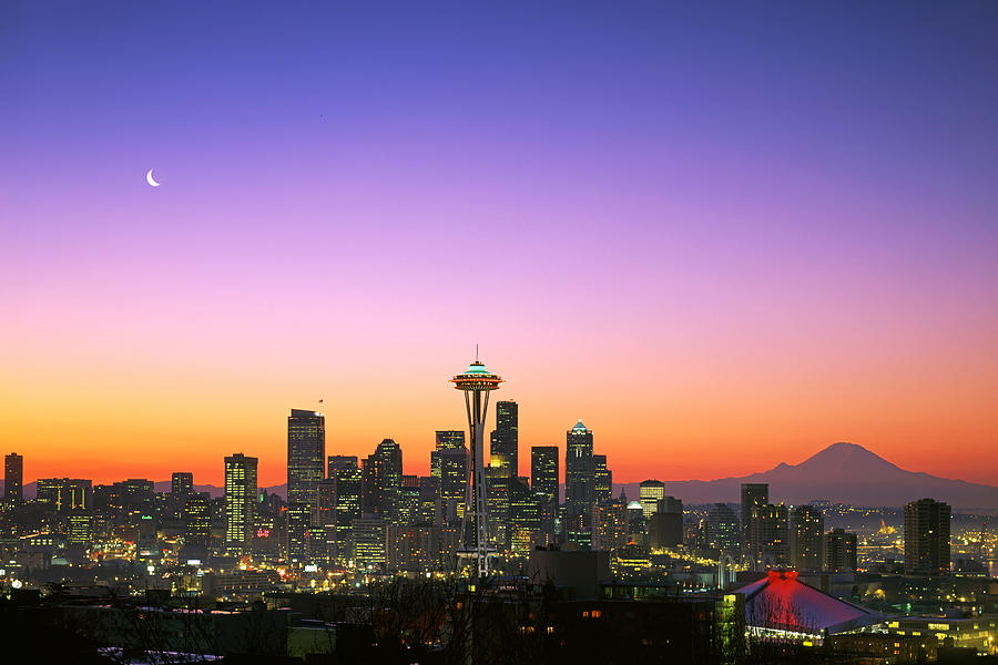 Seattle Photograph - Good Morning America. by King Wu