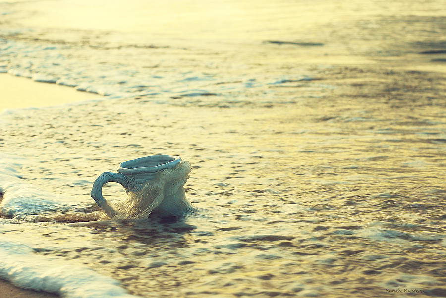 Coffee Cup Photograph - Good Morning Beach Bum by Sarah Rentrop