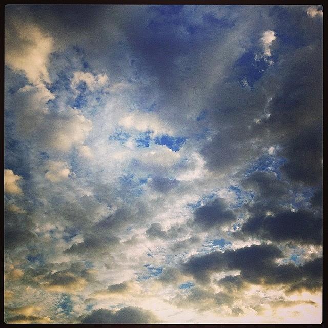 Sky Photograph - Good #morning! #clouds #sky by Greta Olivas