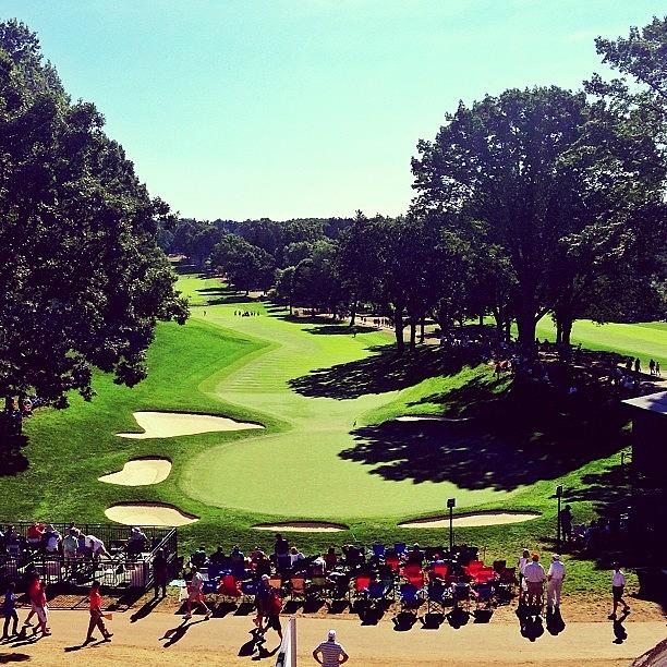 Good Morning From The 13th At Oak Hill Photograph by Ivan Nava