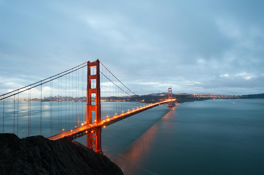 Good Morning Golden Gate Bridge Photograph by Catherine Lau