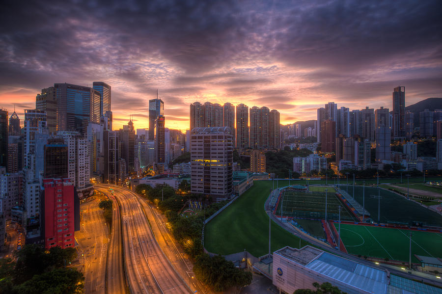Hong Kong Photograph - Good Morning Hong Kong by Mike Lee