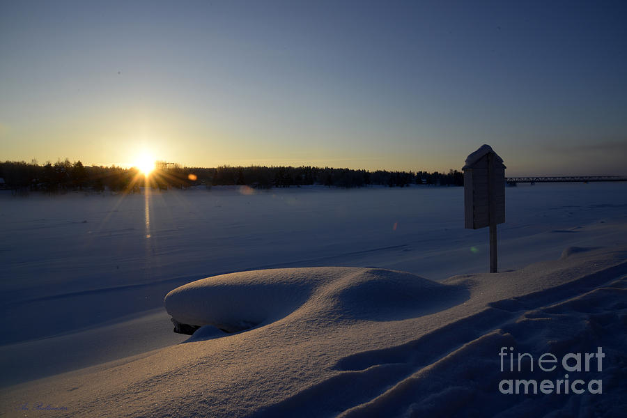 Good morning Lapland Photograph by Arik Baltinester