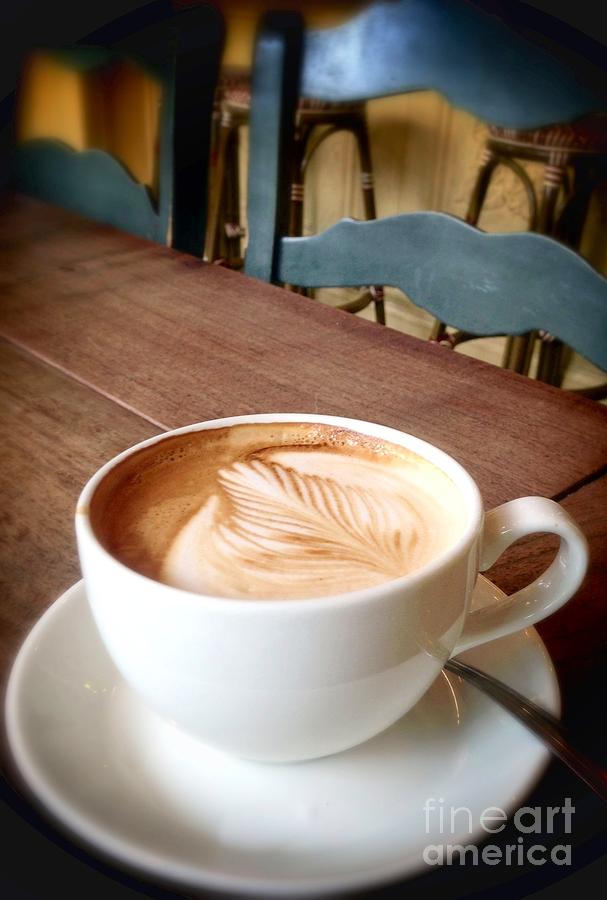 Good Morning Latte Photograph by Susan Garren