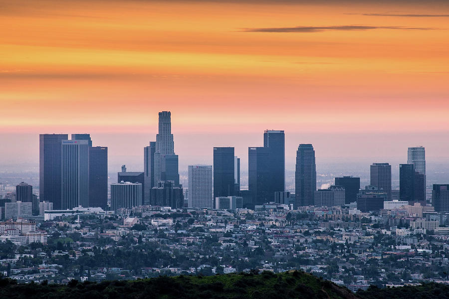 Good Morning Los Angeles Photograph by Naphat Photography