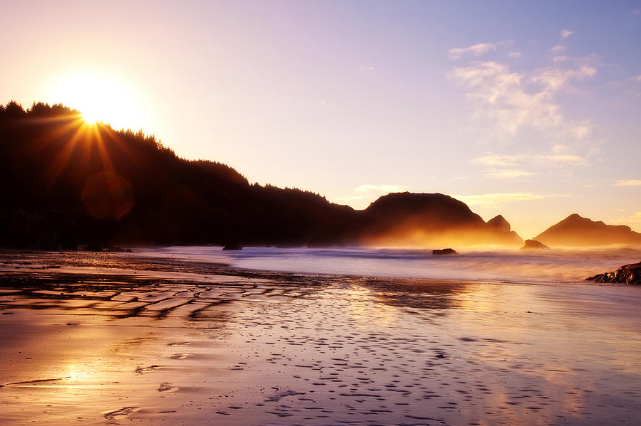 Brookings Photograph - Good Morning Oregon by Darren White