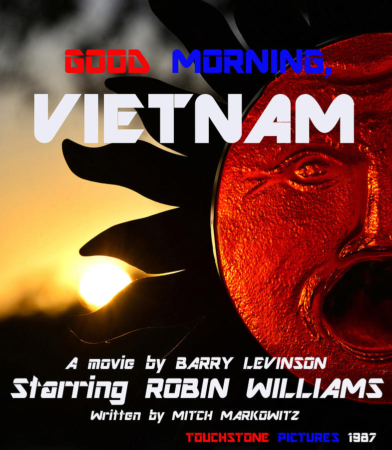 Good Morning Vietnam movie poster Photograph by David Lee Thompson