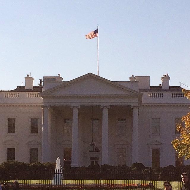 Good Morning, White House #businesstrip Photograph by Zoe Katz