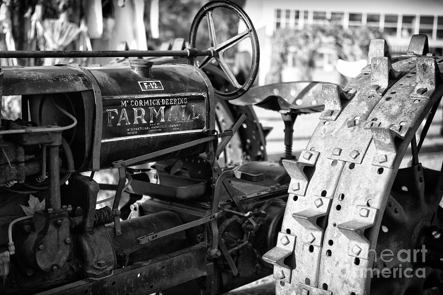 Good Old Tractor Photograph by Thanh Tran