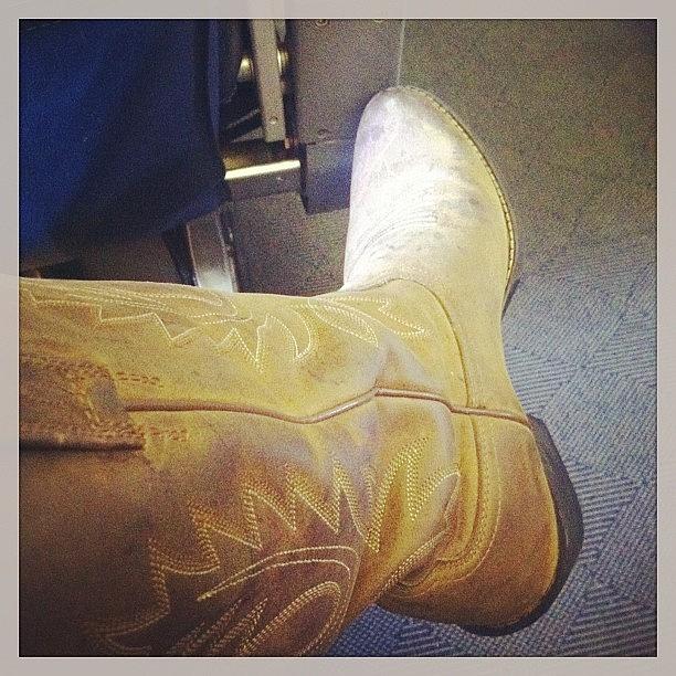 Goodbye Dallas- My Boots Wanted To Stay Photograph by Marisa Fiore