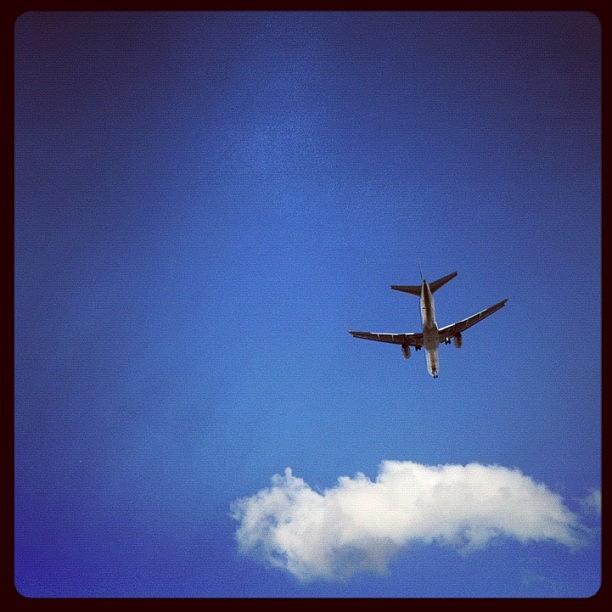 Airplane Photograph - Goodbye by Wilson Araujo