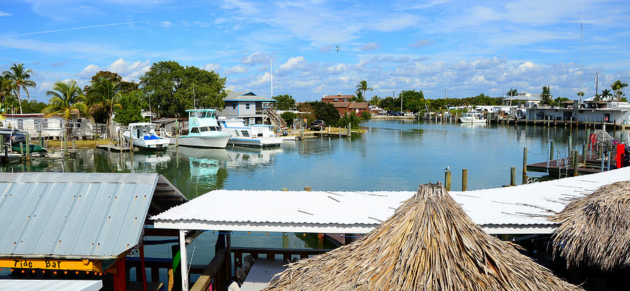 Boat Photograph - Goodland Harbor Florida by David Lee Thompson
