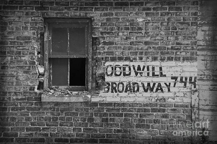 Goodwill on Broadway Photograph by Terry Rowe