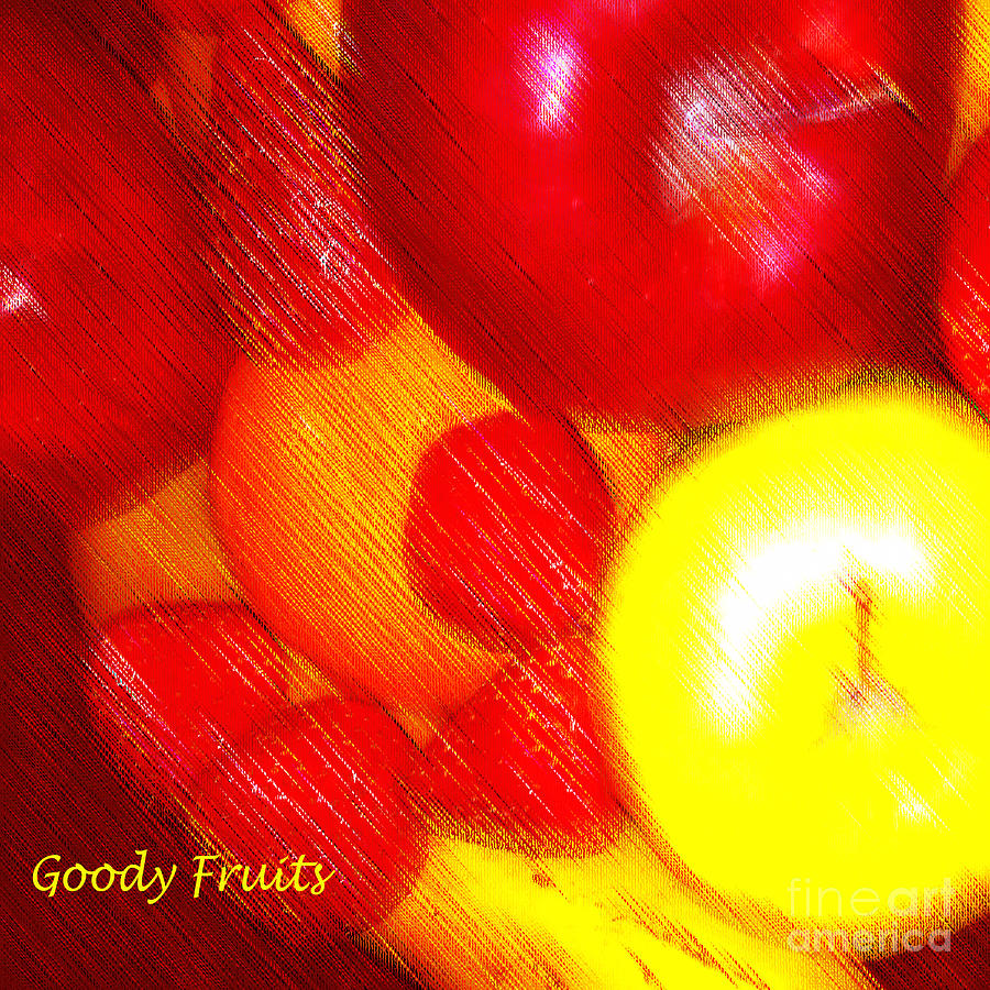 Goody Fruits Mixed Media by Gayle Price Thomas