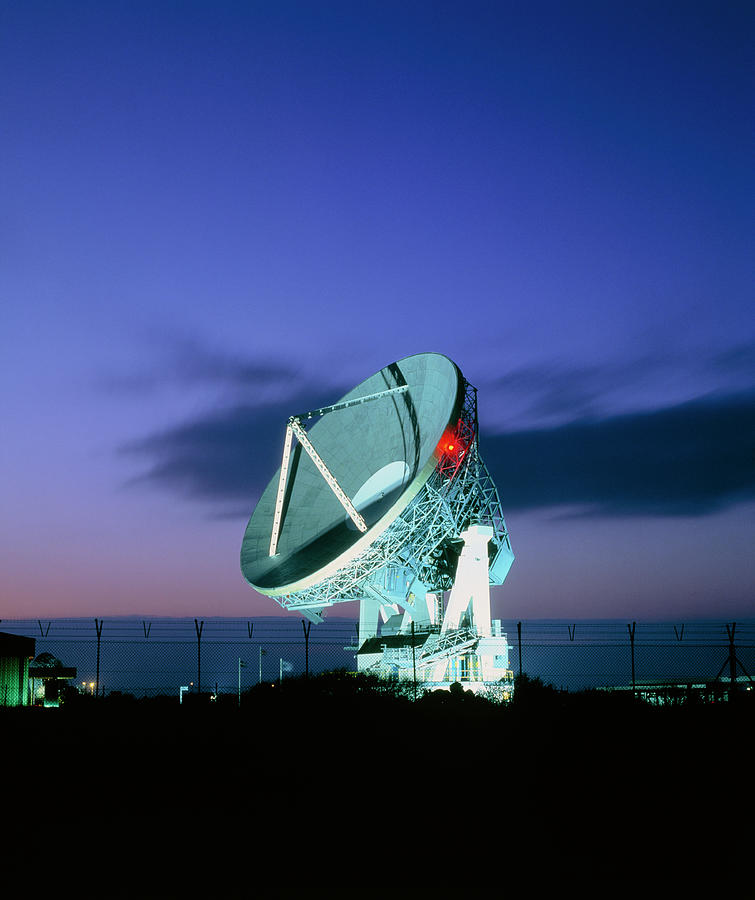 Goonhilly Satellite Earth Station Photograph by Martin Bond/science Photo Library