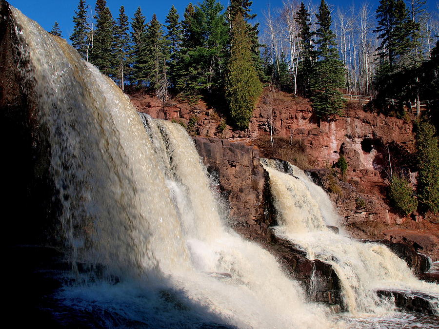 Gooseberry Falls Photograph by James Peterson