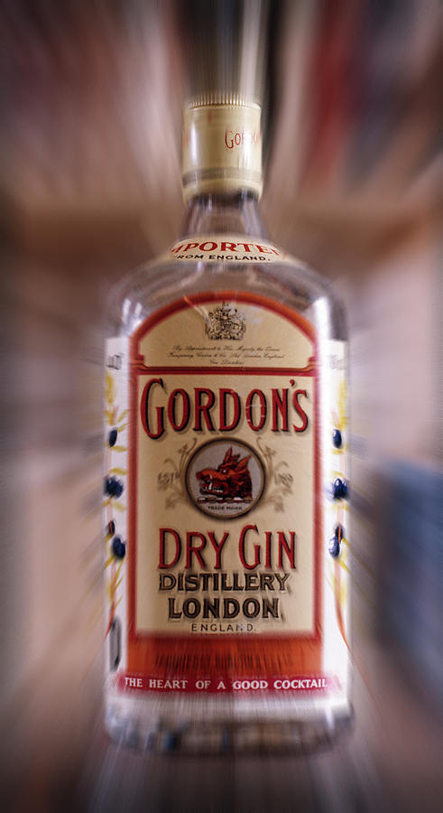 Gordons Dry Gin 1977 Photograph by Dragan Kudjerski