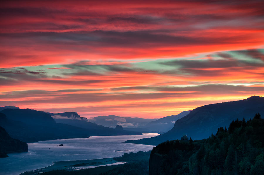 Gorge Sunrise Photograph by Brian Bonham