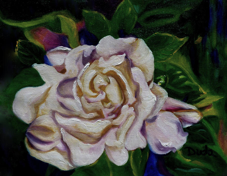 Gorgeous Gardenia Painting by Susan Duda
