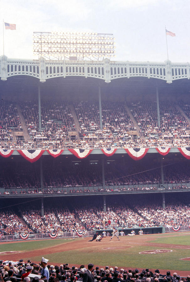 New York Yankees Photograph - Gorgeous View Of Old Yankee Stadium by Retro Images Archive