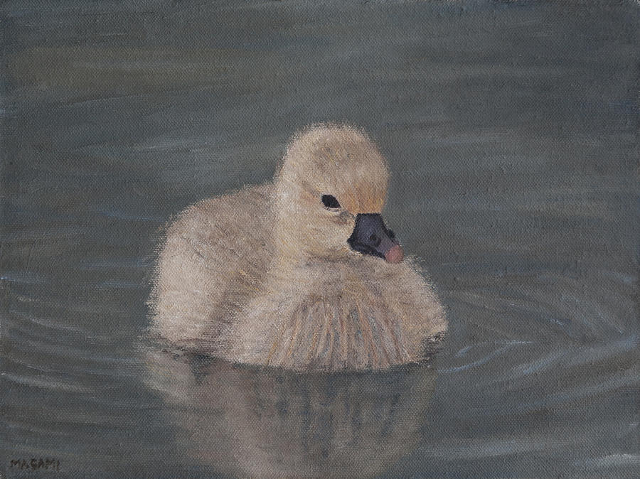 Gosling Painting by Masami Iida