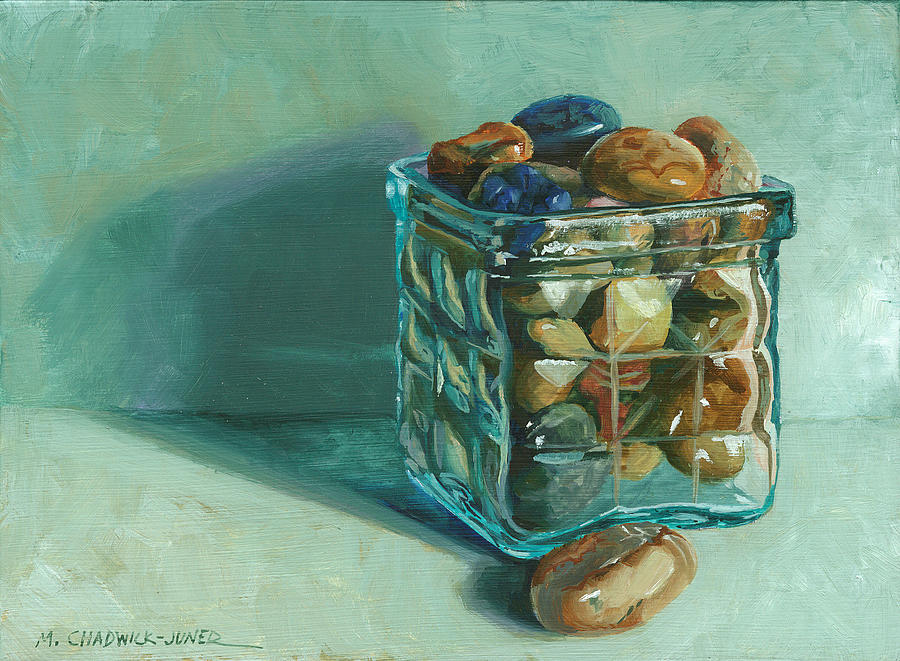 Got Rocks Painting by Marguerite Chadwick-Juner