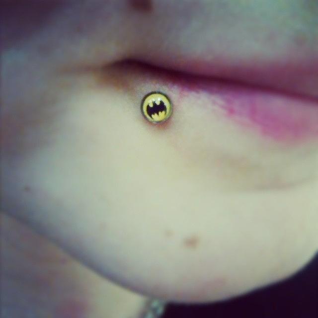 Batman Movie Photograph - Got Some New Lip Rings Yesterday! by Jessika Olsen