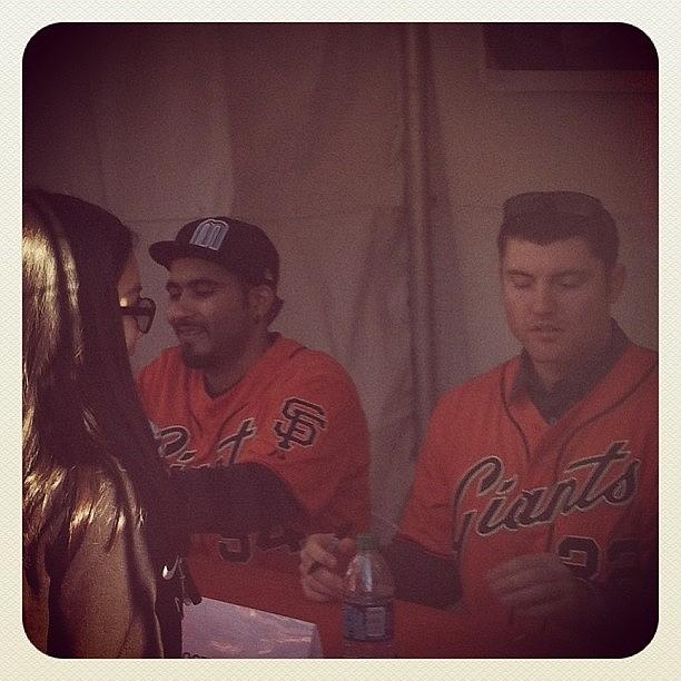 Sfgiants Photograph - Got To See @sergioromo54 Up Close And by Amanda  Nelson