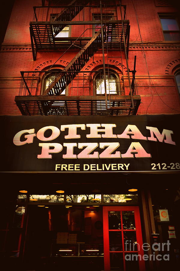 Gotham Pizza Photograph by Miriam Danar
