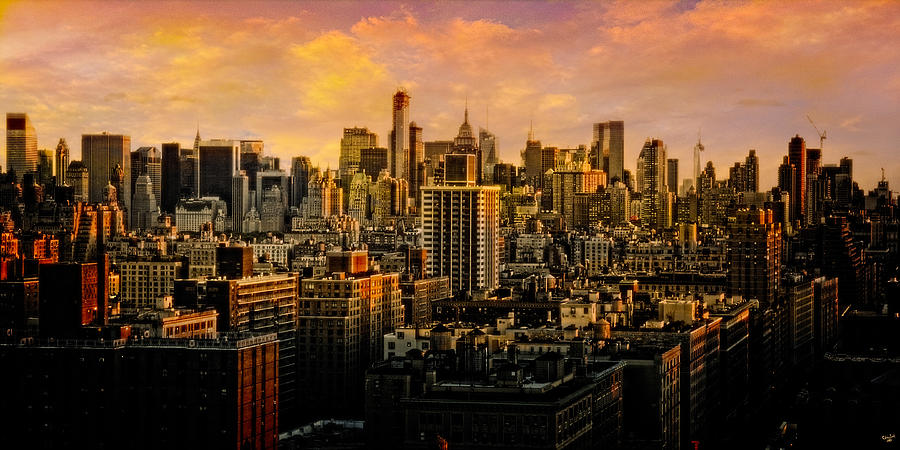 Gotham Sunset Photograph