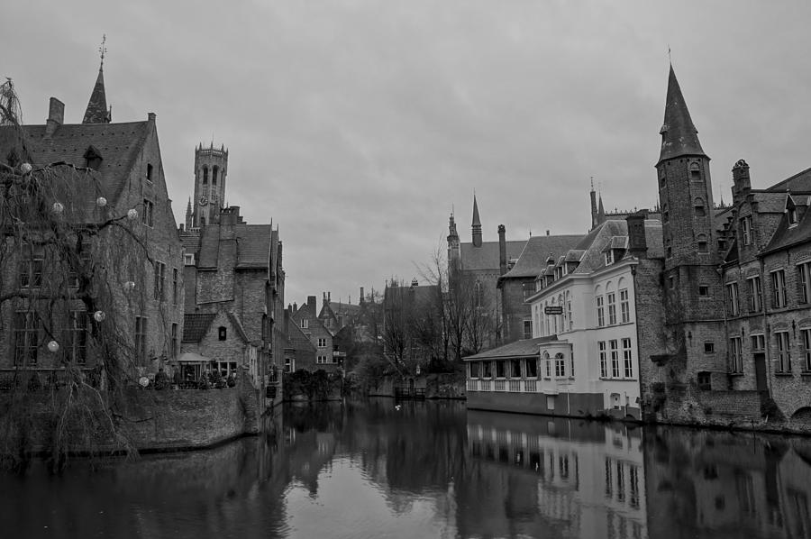 Gothic Bruges Photograph by Brian Kamprath