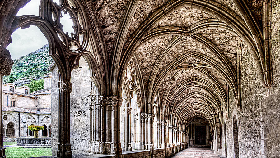 Gothic Cloister Archway Photograph by Weston Westmoreland