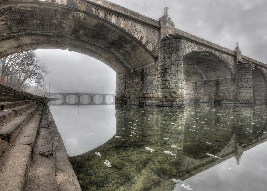 Bridge Photograph - Gothic Morning by Lori Deiter