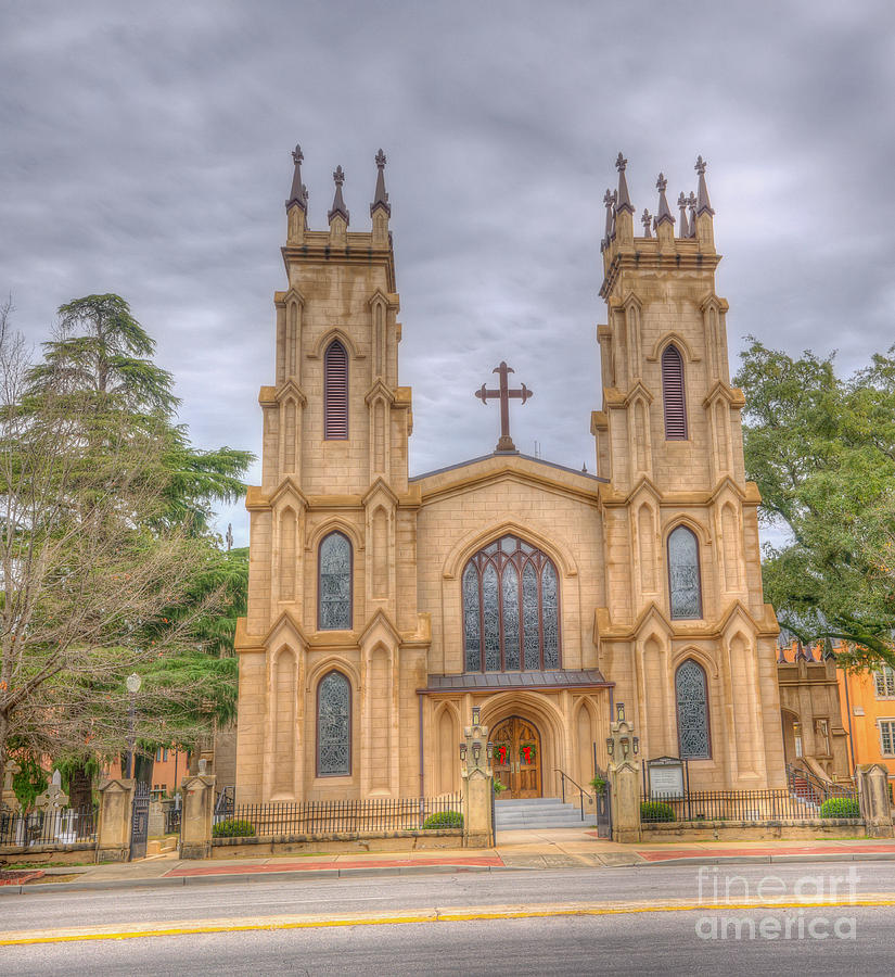 Gothic revival style Trinity Episcopal Cathedral Photograph by Ules Barnwell