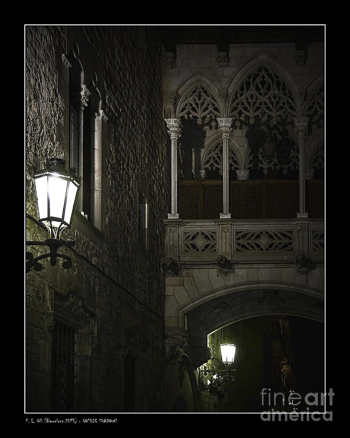 Gothic Shadows Photograph by Pedro L Gili