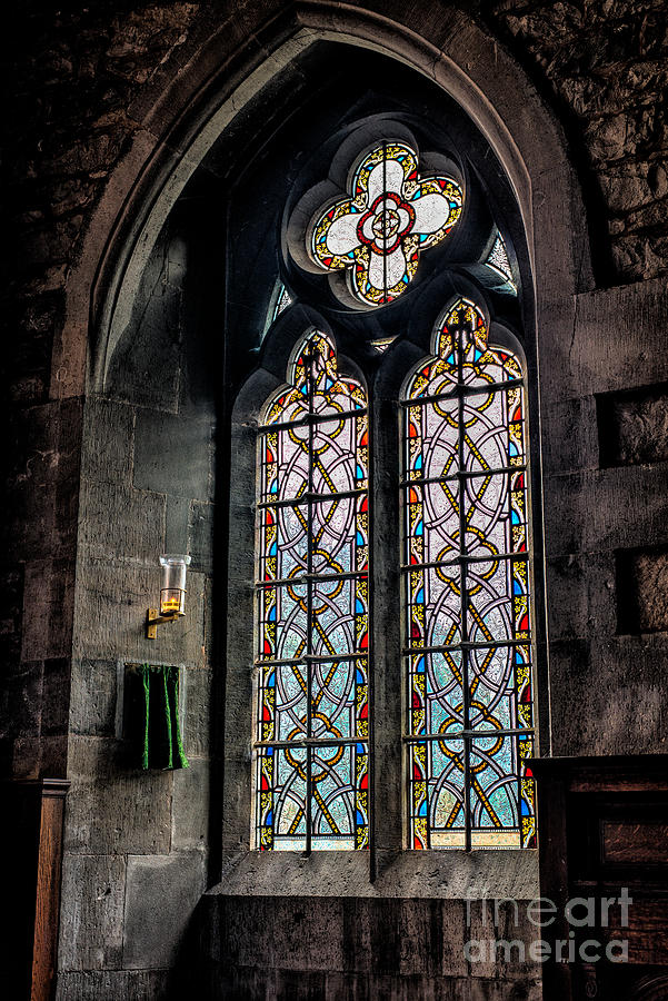 Architecture Photograph - Gothic Window by Adrian Evans