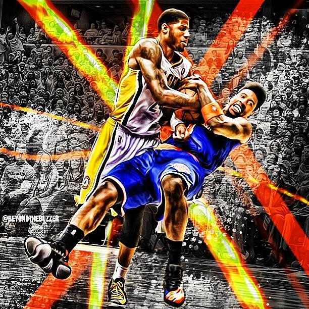 Tape Photograph - Gotta Love A Dawg Fight! Bak To Indy We by Iman Shumpert