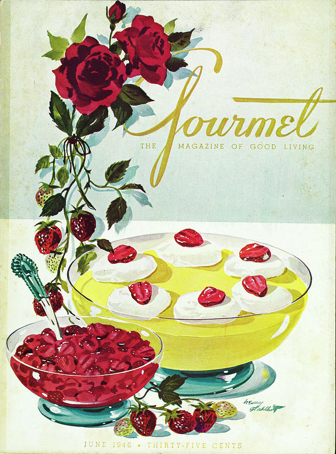 Gourmet Cover Of A Bowl Of Custard Photograph by Henry Stahlhut