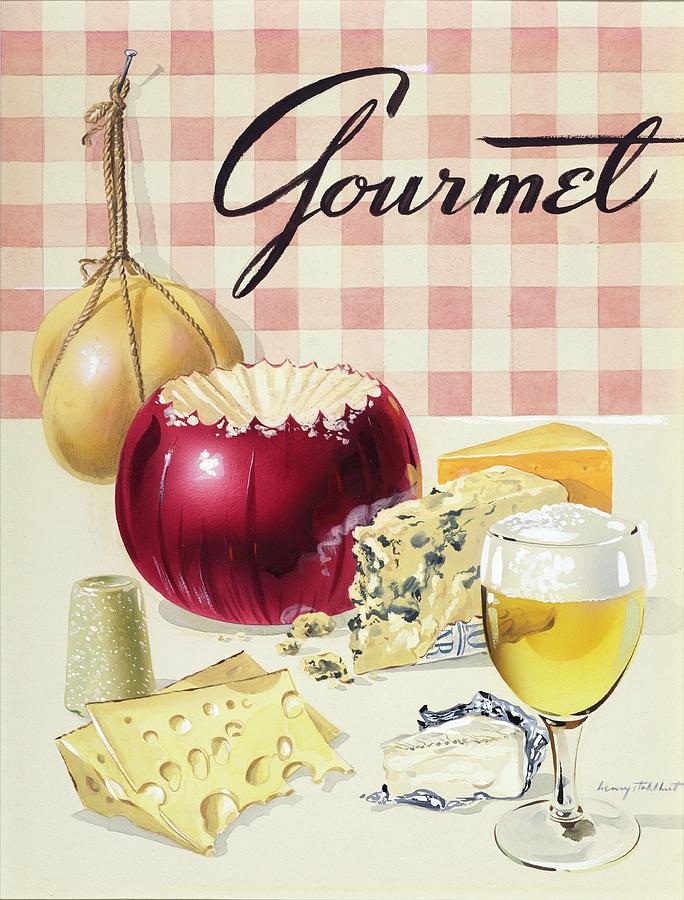Gourmet Cover Of Cheeses Photograph by Henry Stahlhut