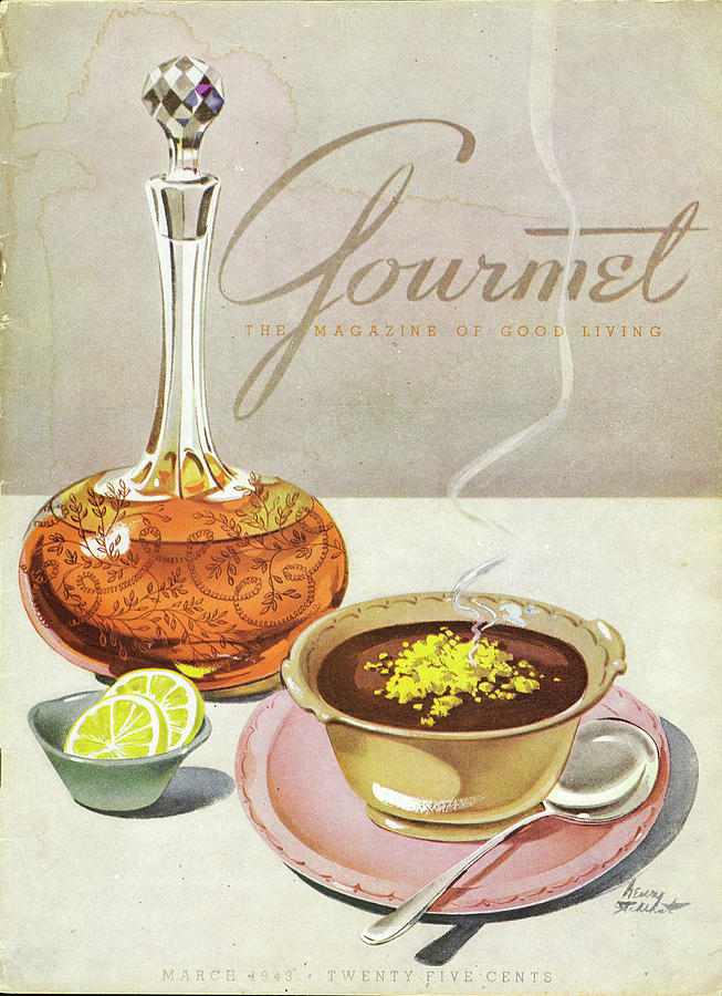 Gourmet Cover Of Soup Photograph by Henry Stahlhut