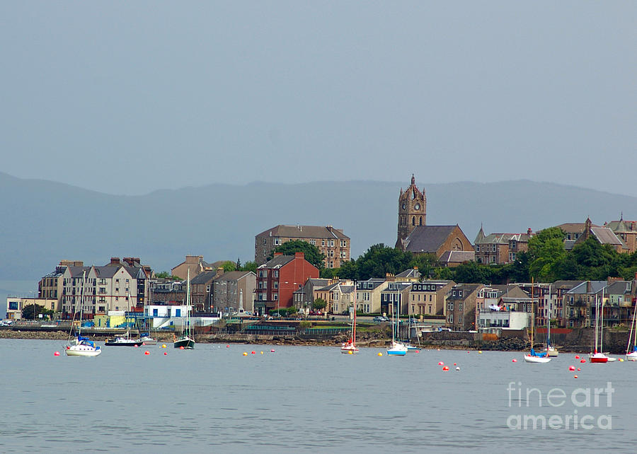 Gourock Harbor Photograph by Nancy L Marshall