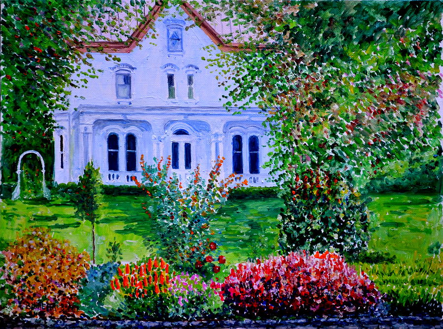 Architecture Painting - Governors House by Anthony Butera