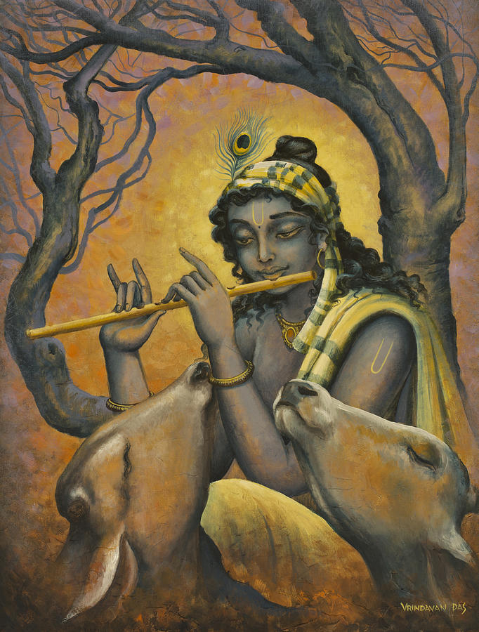 Govinda Painting by Vrindavan Das