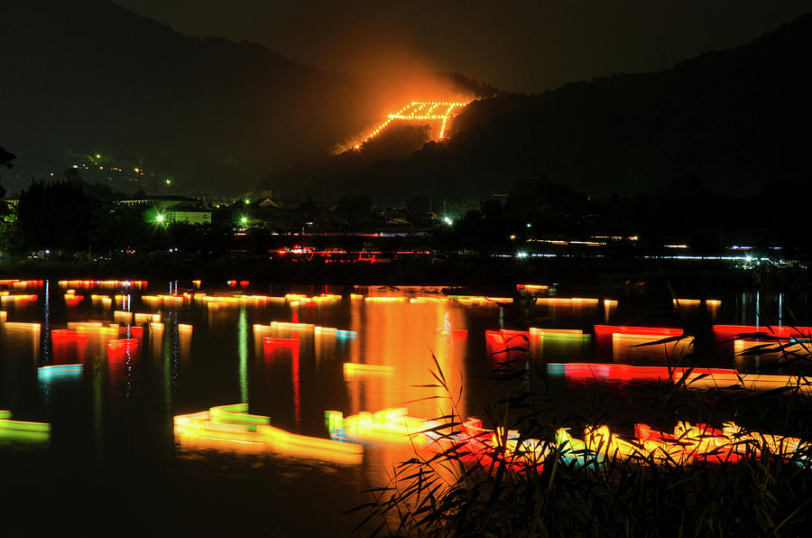 Gozan Okuribi, Torii-gata, Kyoto by Kaoru Hayashi