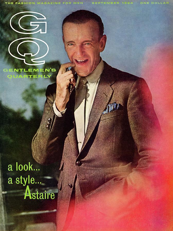 Gq Cover Featuring Fred Astaire Photograph by Chadwick Hall